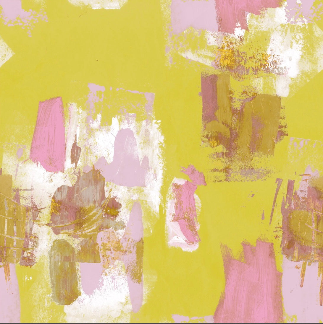 Abstract Painterly Wallpaper
