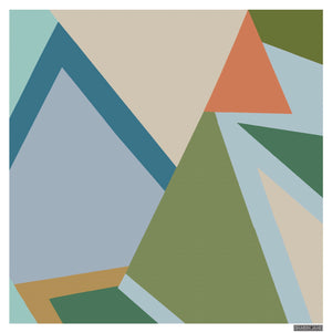 Geometric Square Print