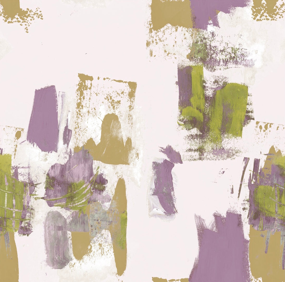 Abstract Painterly Wallpaper