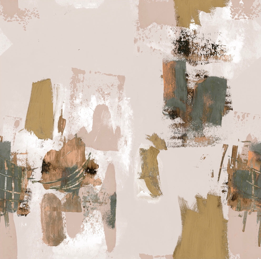 Abstract Painterly Wallpaper