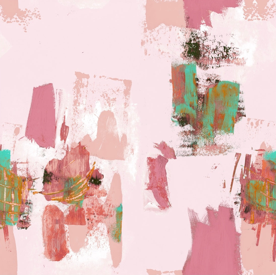 Abstract Painterly Wallpaper