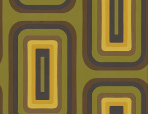 Retro Oblong Geometric wallpaper