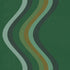 Broad Curvy Retro Stripe Wallpaper