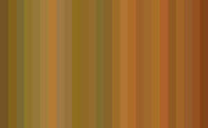 Tonal Stripe Wallpaper - Olive to Rust