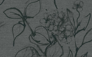 Aquatint Floral Wallpaper