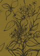 Aquatint Large Panel Floral Wallpaper