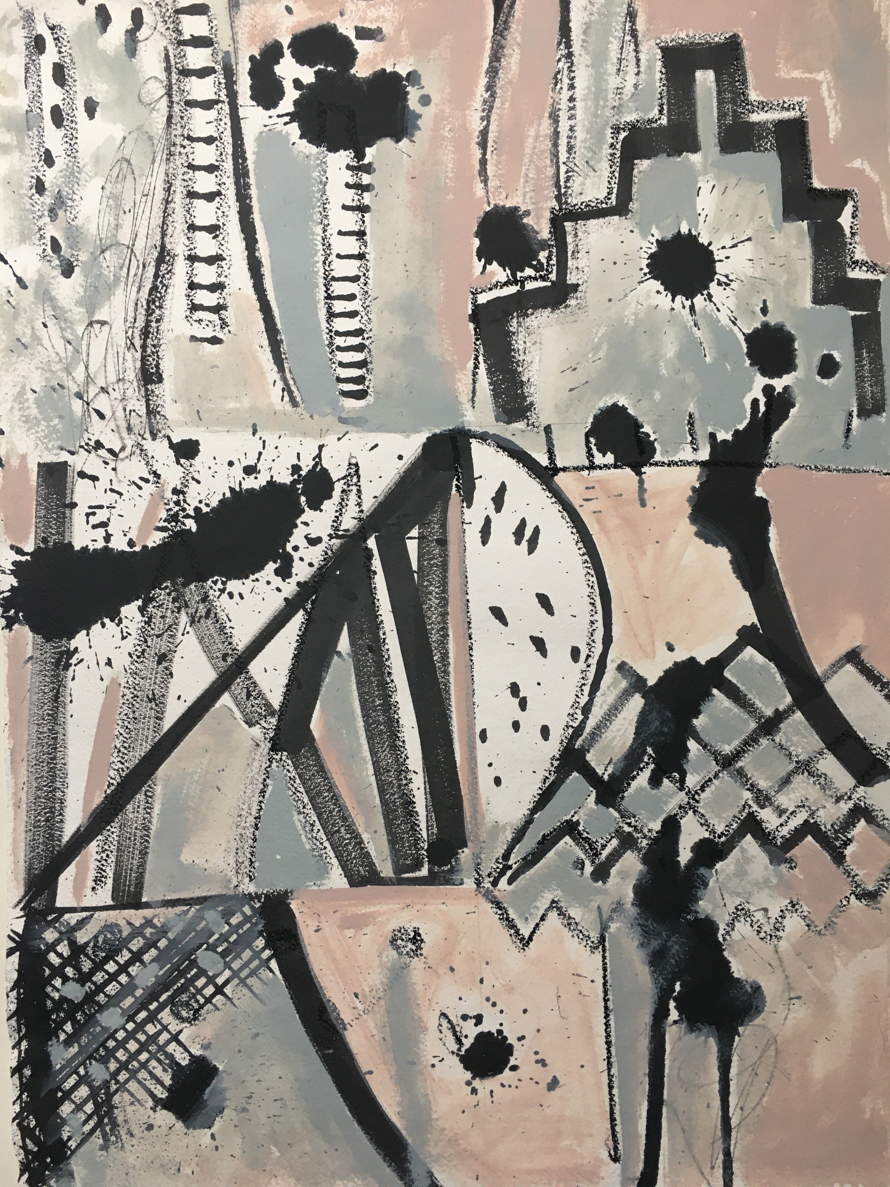 Connections Watercolour Painting