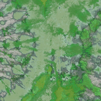 Tie Dye Circle Wallpaper - Moss