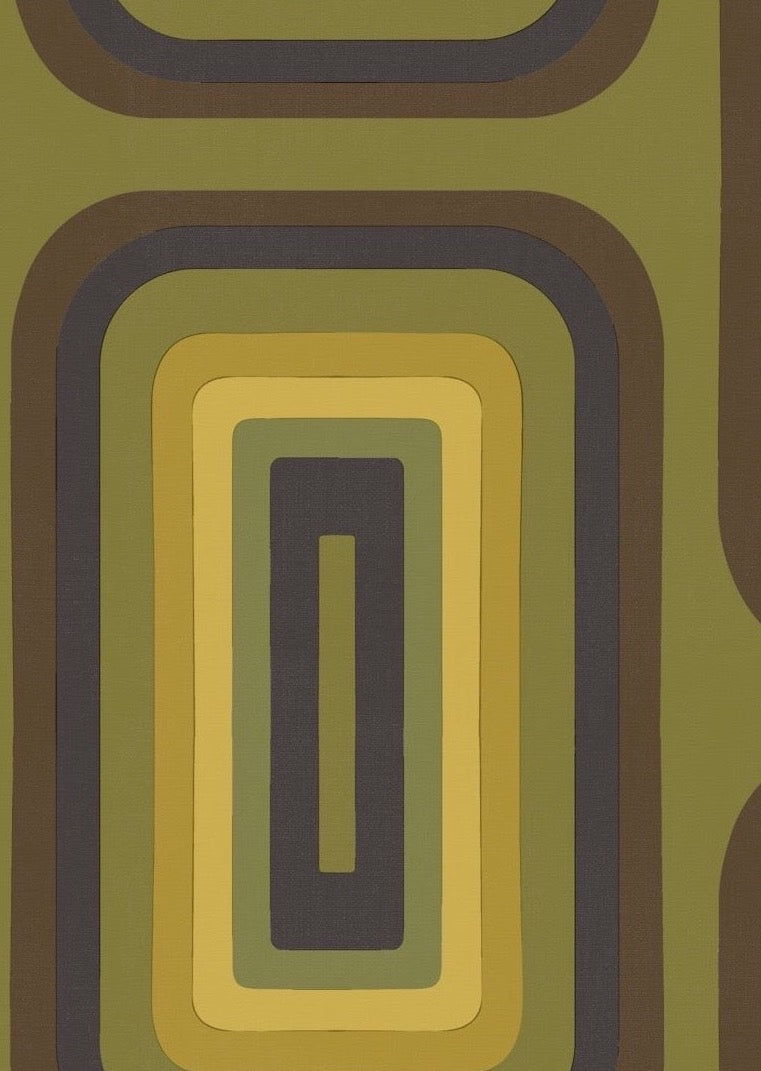 Yellow pattern wallpaper deals