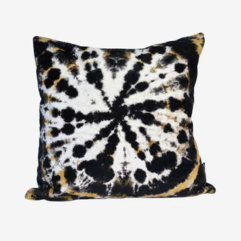 Tie Dye Circle  Velvet Cushions