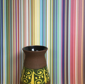 Fine Stripe Wallpaper - Multicoloured