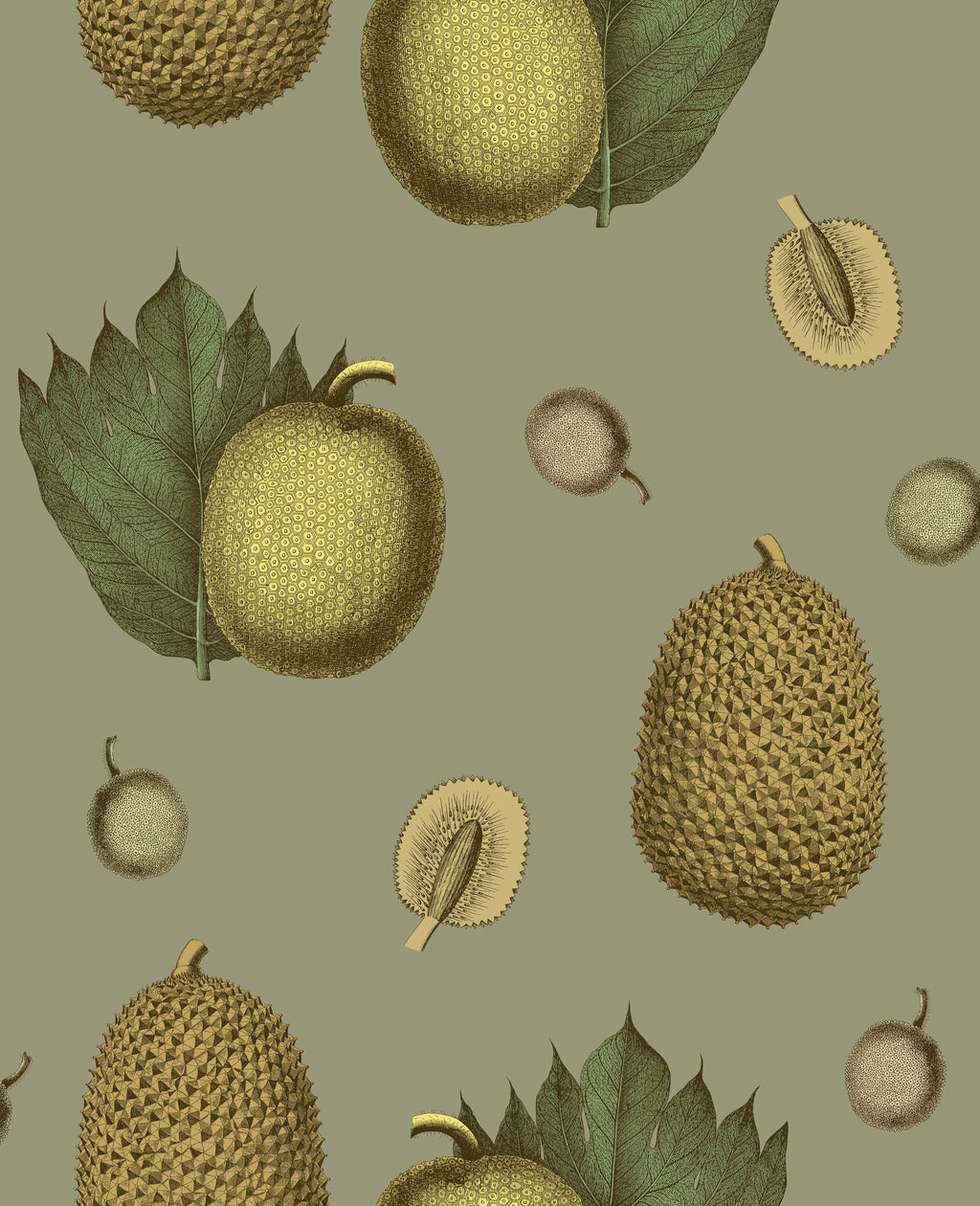Tropical Fruit Wallpaper - Papaya