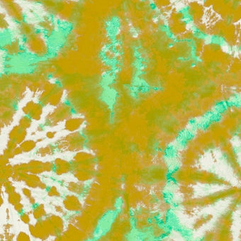 Tie Dye Circle Wallpaper - Yellow