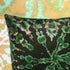 Tie Dye Circle  Velvet Cushion - Bottle