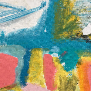 Abstract Painting on Canvas