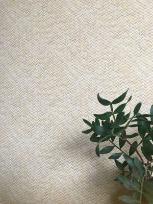 Mini Herringbone Cane effect Wallpaper