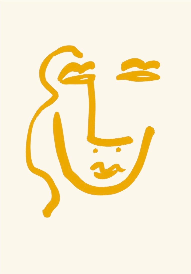 Dancers Face Print - No One