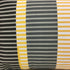 Combed Stripe Cushion - Yellow