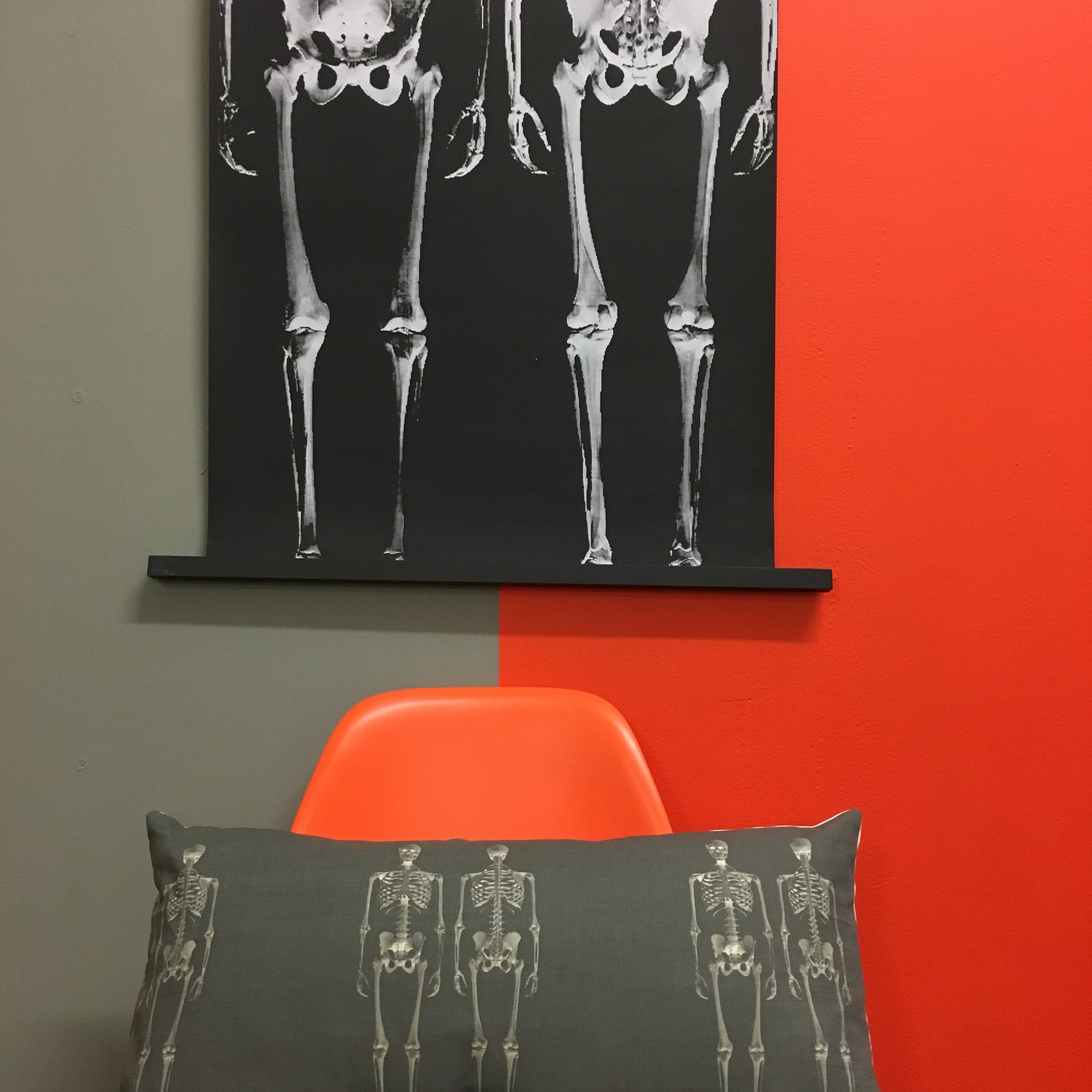 Handmade Skeleton Cushion