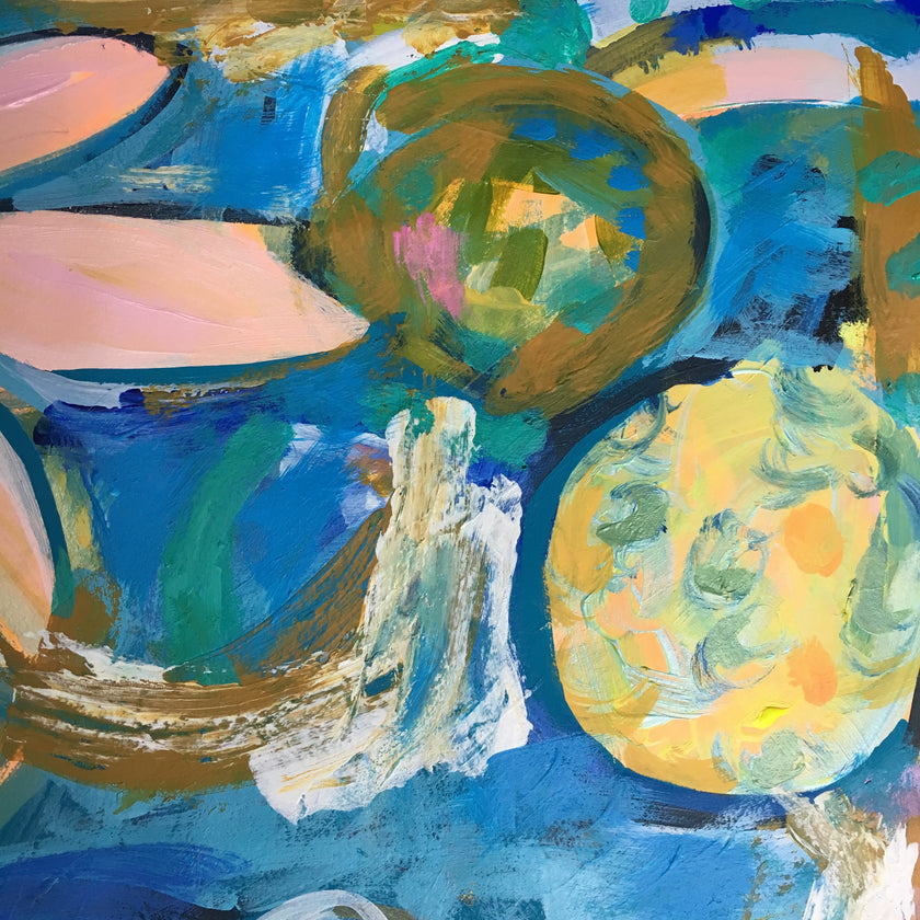 Pink Bloom Painting