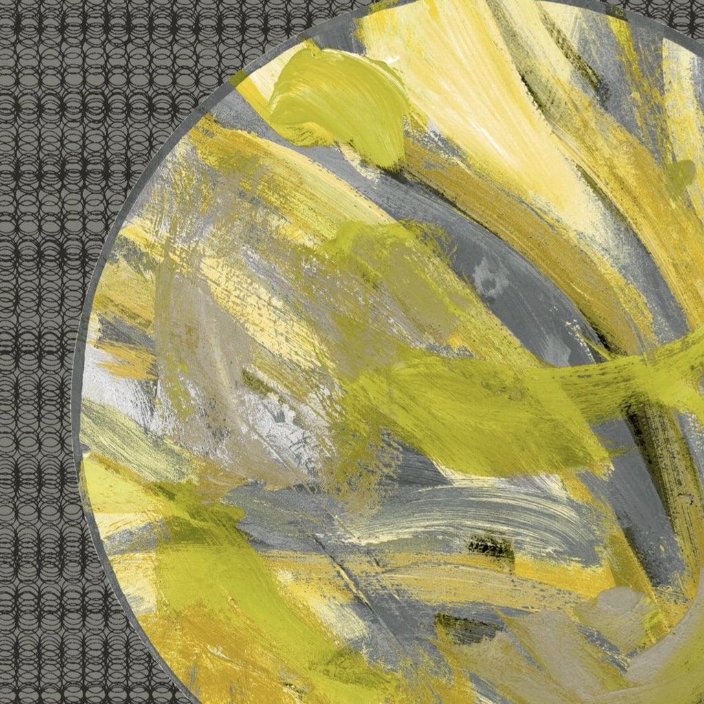 Abstract Circle Wallpaper - Yellow