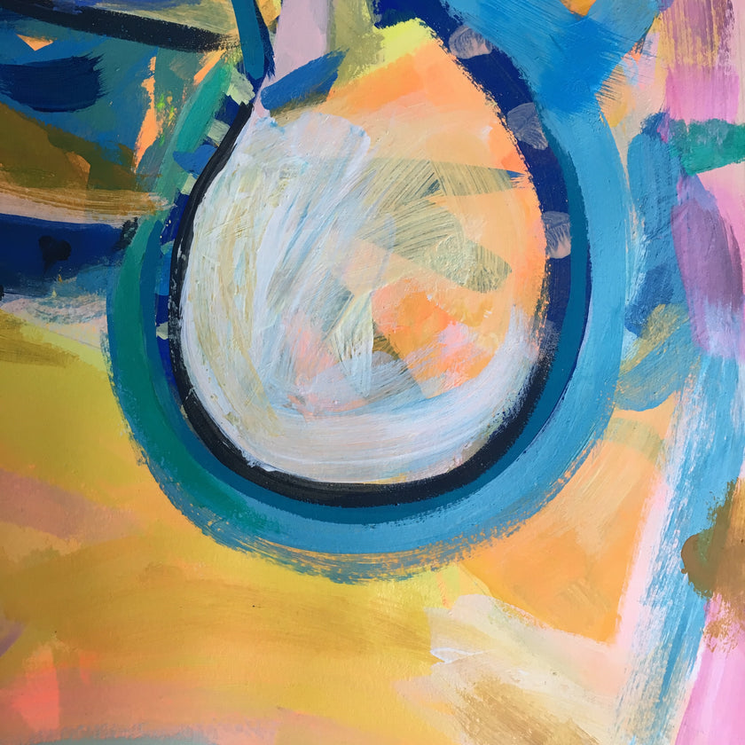 Pink Bloom Painting
