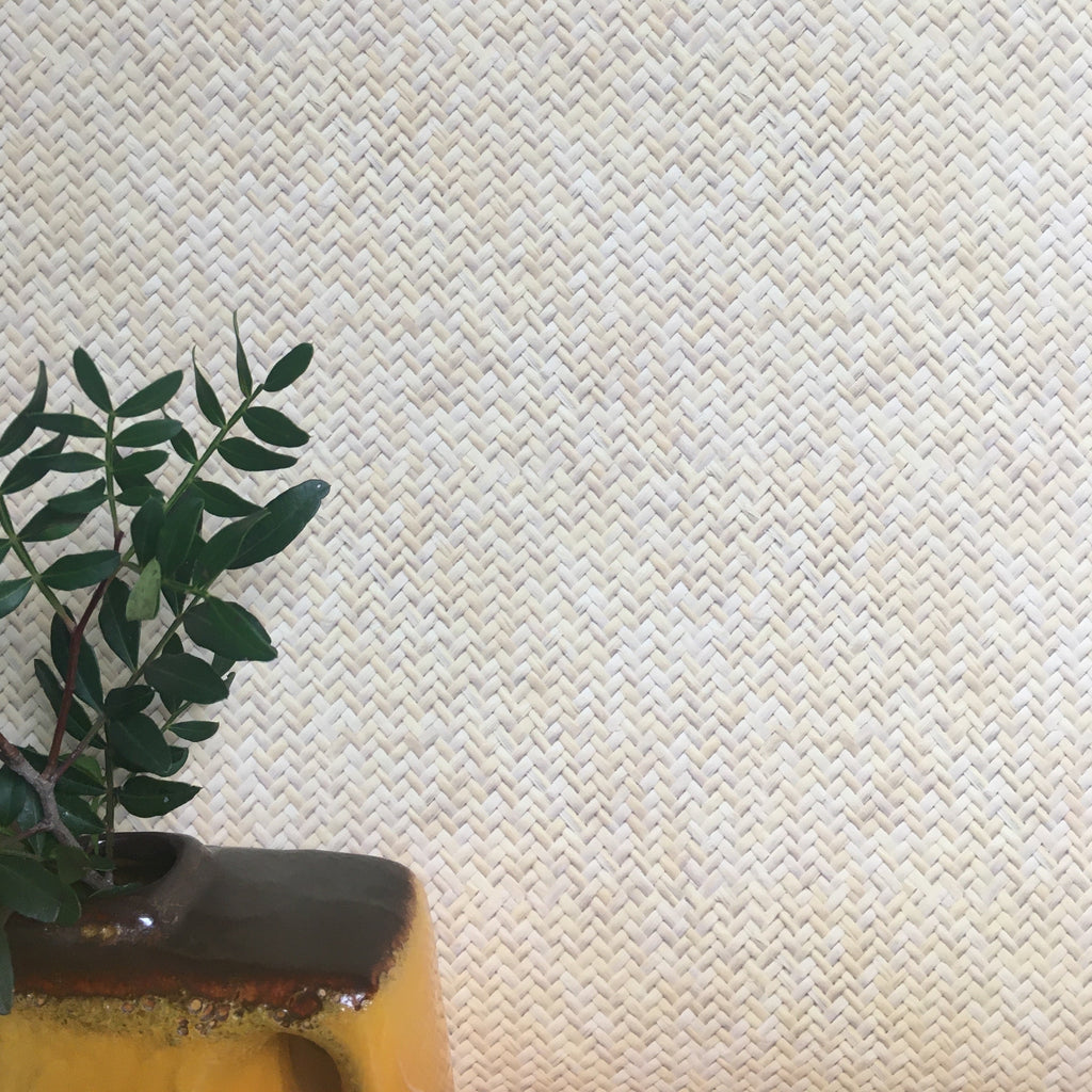 Mini Herringbone Cane effect Wallpaper