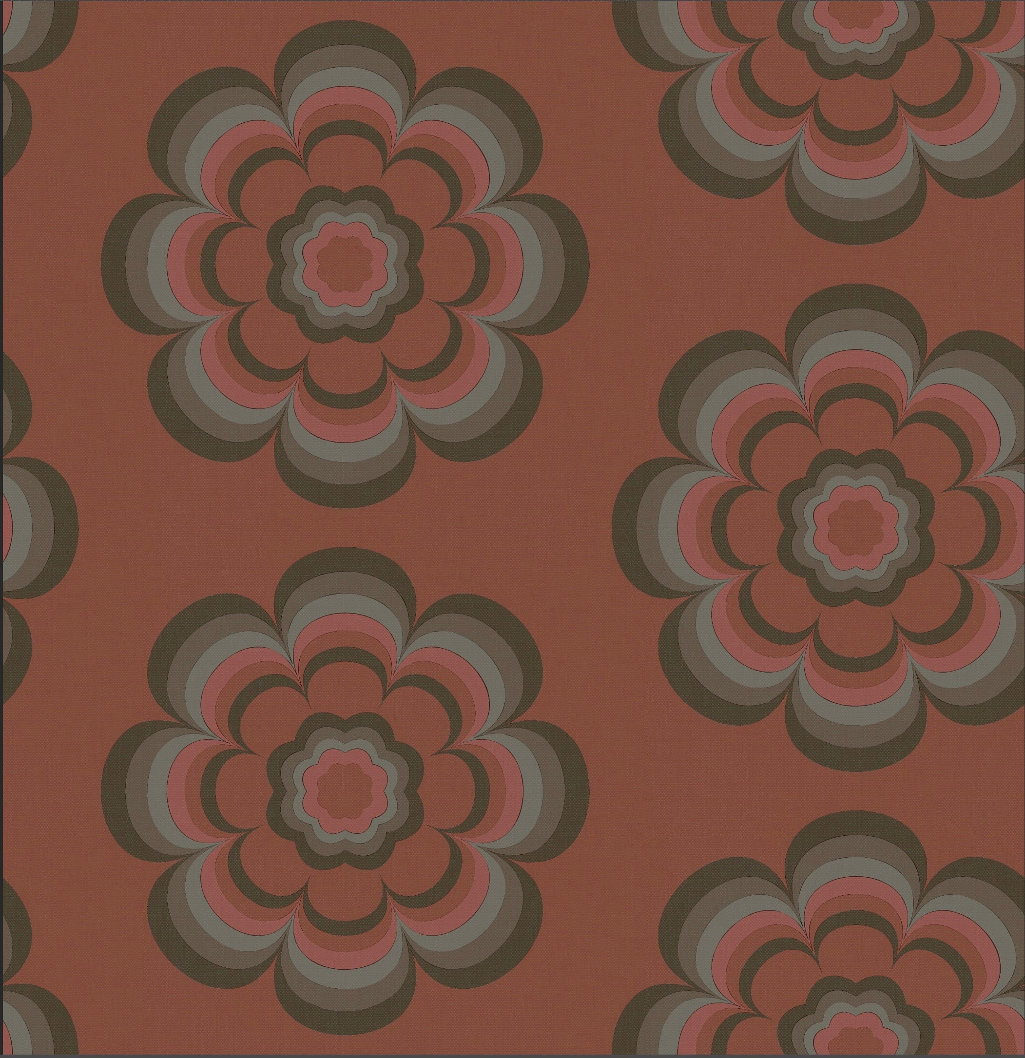Bloom Wallpaper - Chinese orange