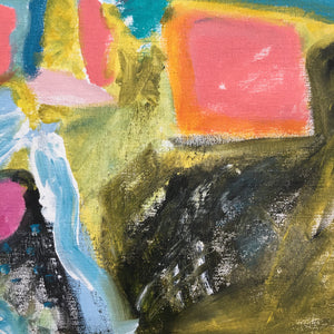 Abstract Painting on Canvas