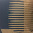 Combed Stripe Cushion - Mocha