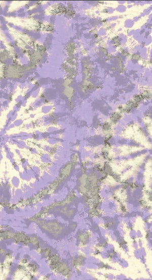 Tie dye circle Wallpaper - Lilac / Grey