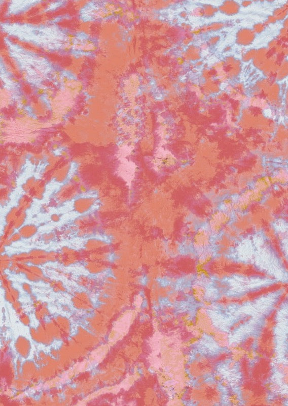 Tie Dye Circle Wallpaper - Amber