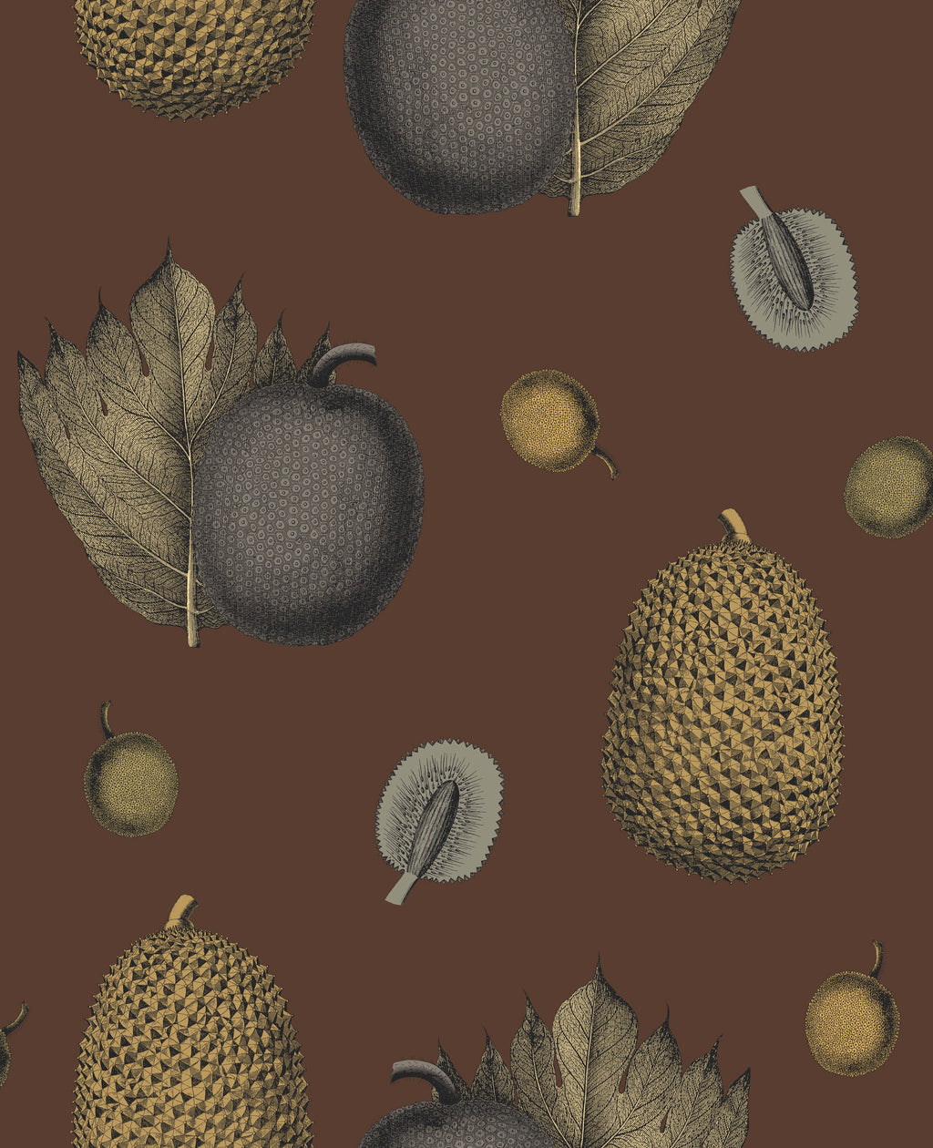 Tropical Fruit Wallpaper - Hickory