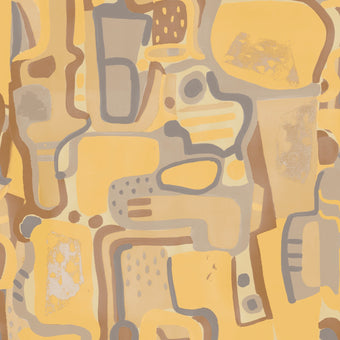Cubist Jigsaw Wallpaper - Sunflower