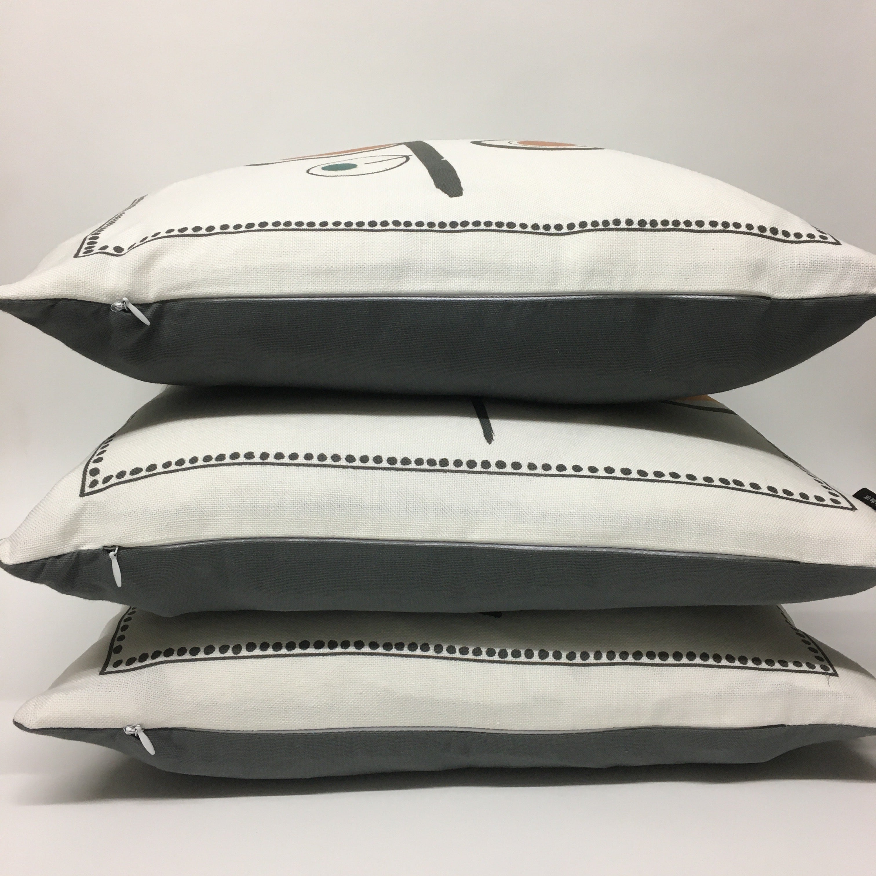 Scandi Flower Cushion