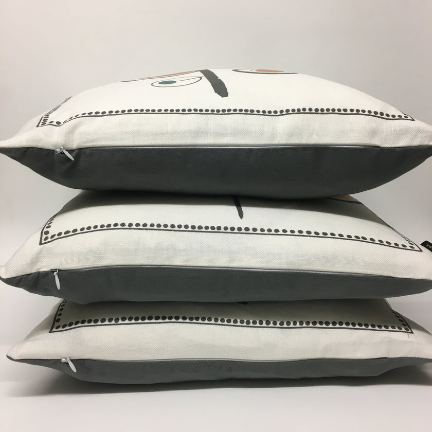 Scandi Flower Cushion