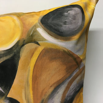 Strata Large Velvet Cushion