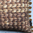 Water Hyacinth Print Cushion + Velvet Pom Poms