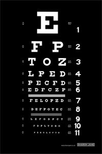 ‘Eye Test’ Tea Towel