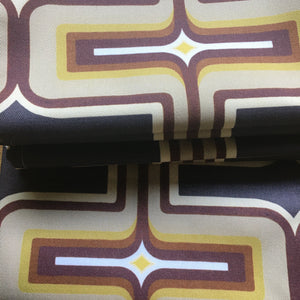 Retro Geometric Tea Towel