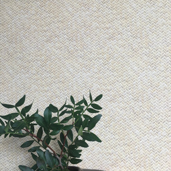 Mini Herringbone Cane effect Wallpaper