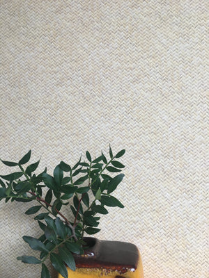 Mini Herringbone Cane effect Wallpaper