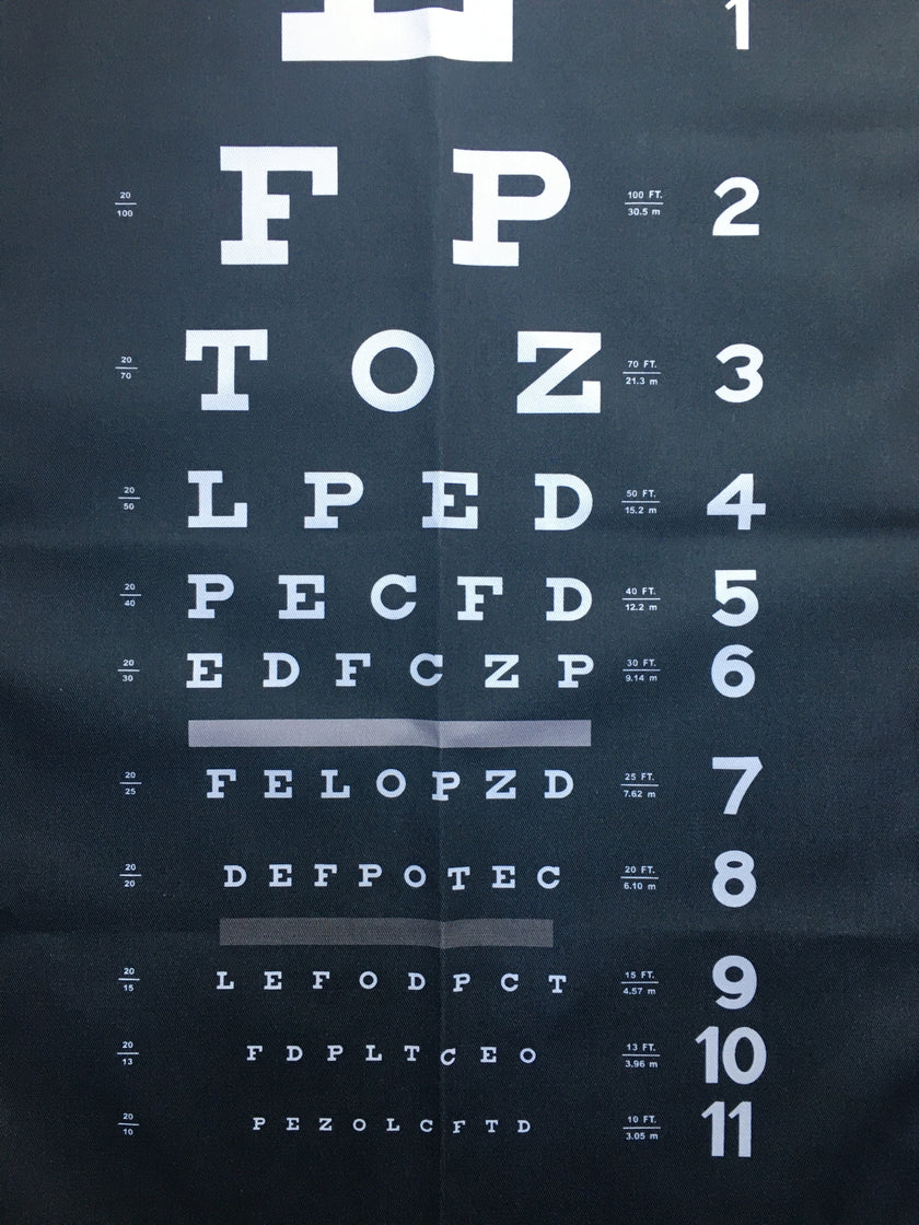 ‘Eye Test’ Tea Towel