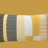 Combed Stripe Cushion - Yellow