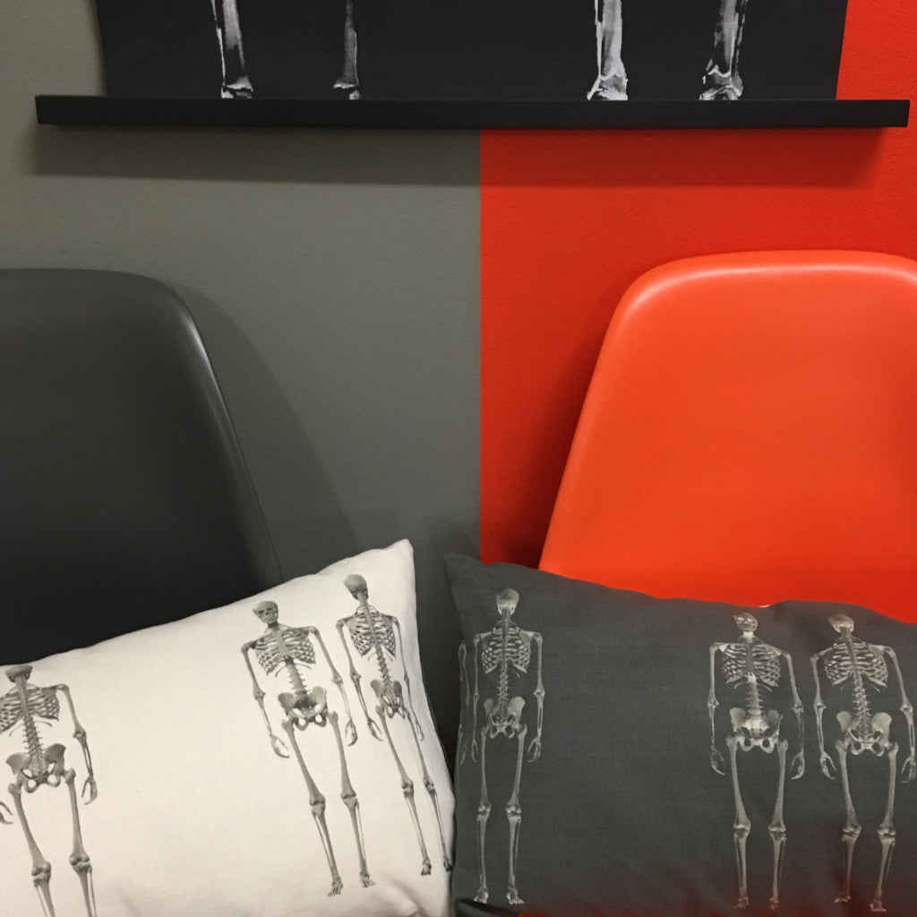 Handmade Skeleton Cushion