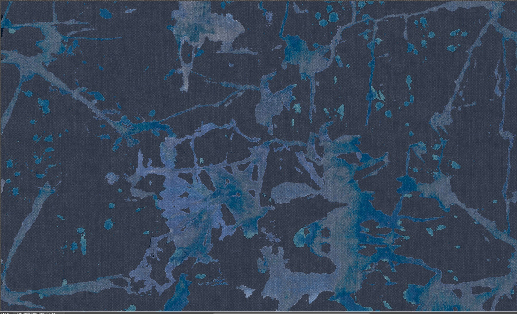 Tie Dye Marble Wallpaper - Ink Blue