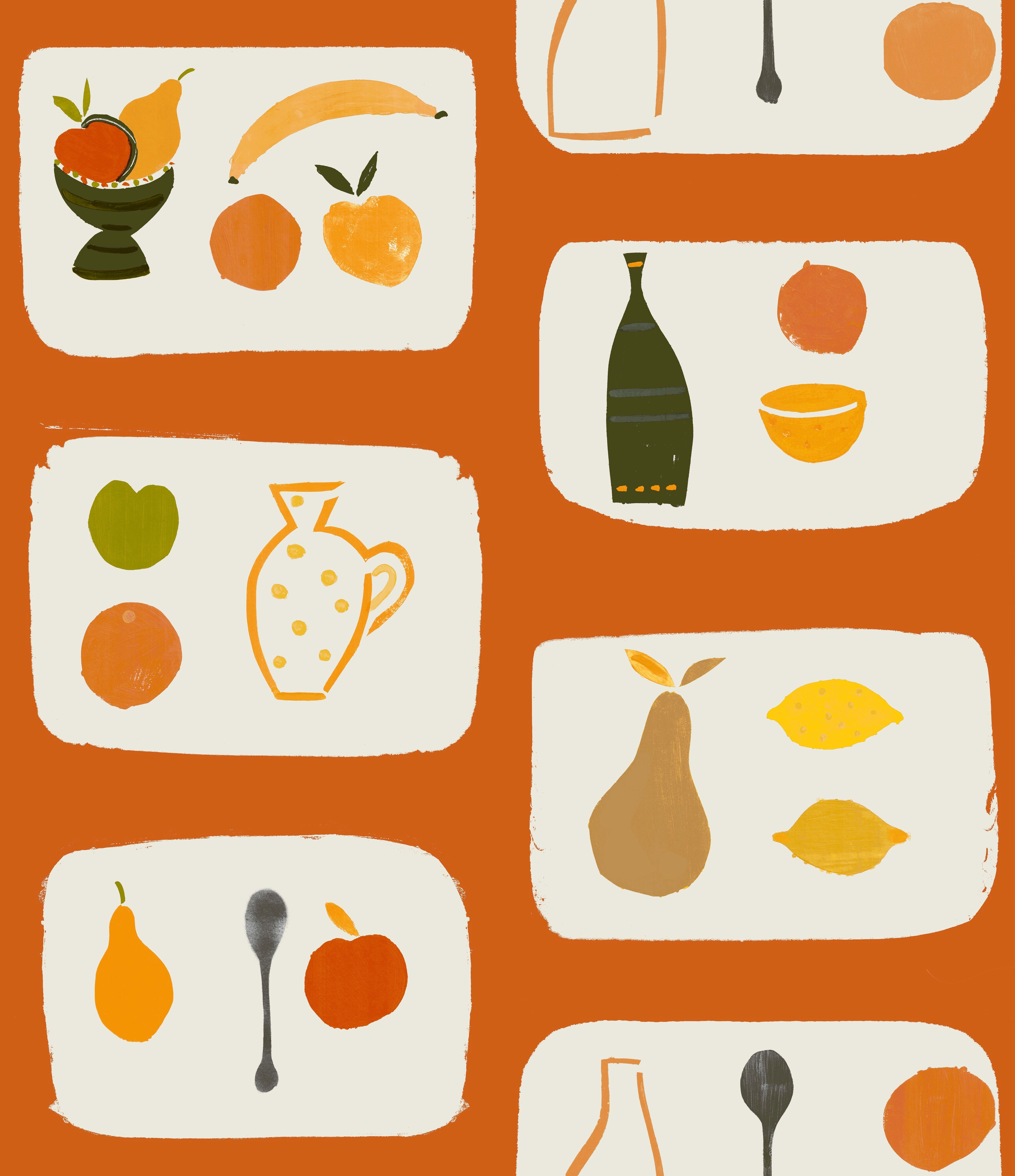 Naive Fruit Wallpaper