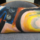 A gorgeous cushion created from artwork produced in the sharon jane studio. 