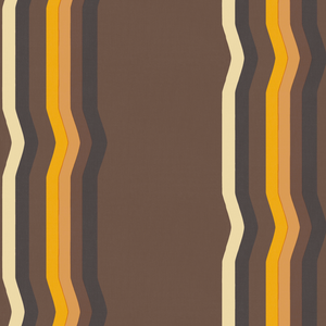 Off - Set Retro Stripe wallpaper - Chocolate