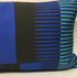 Combed Stripe Cushion - Cobalt